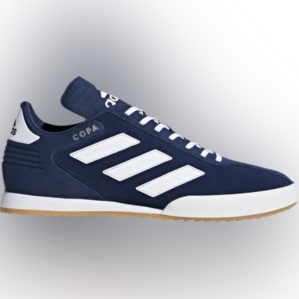 NWT Men’s Adidas Copa Super, Collegiate Navy Gum, Size 8